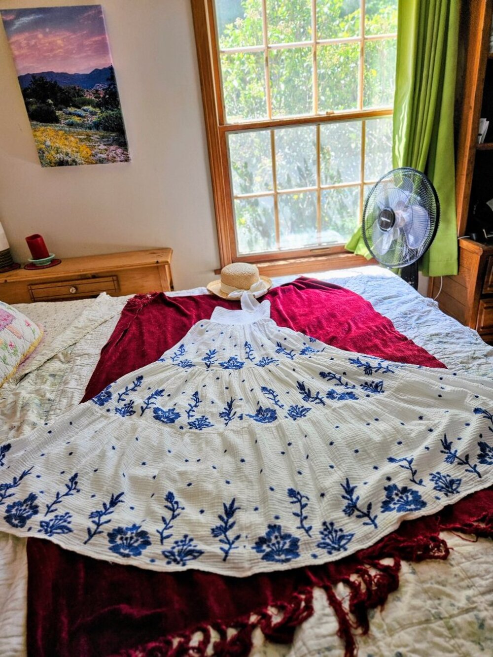 ALTAR'D STATE STUNNING FULL SWEEP BILLOWY DREAM MAXI SZ XS